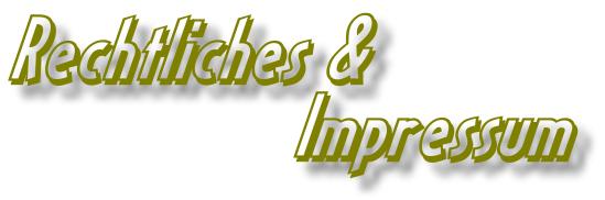 rechtliches&impressum